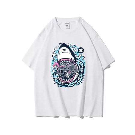 Shark Rock White T-shirt